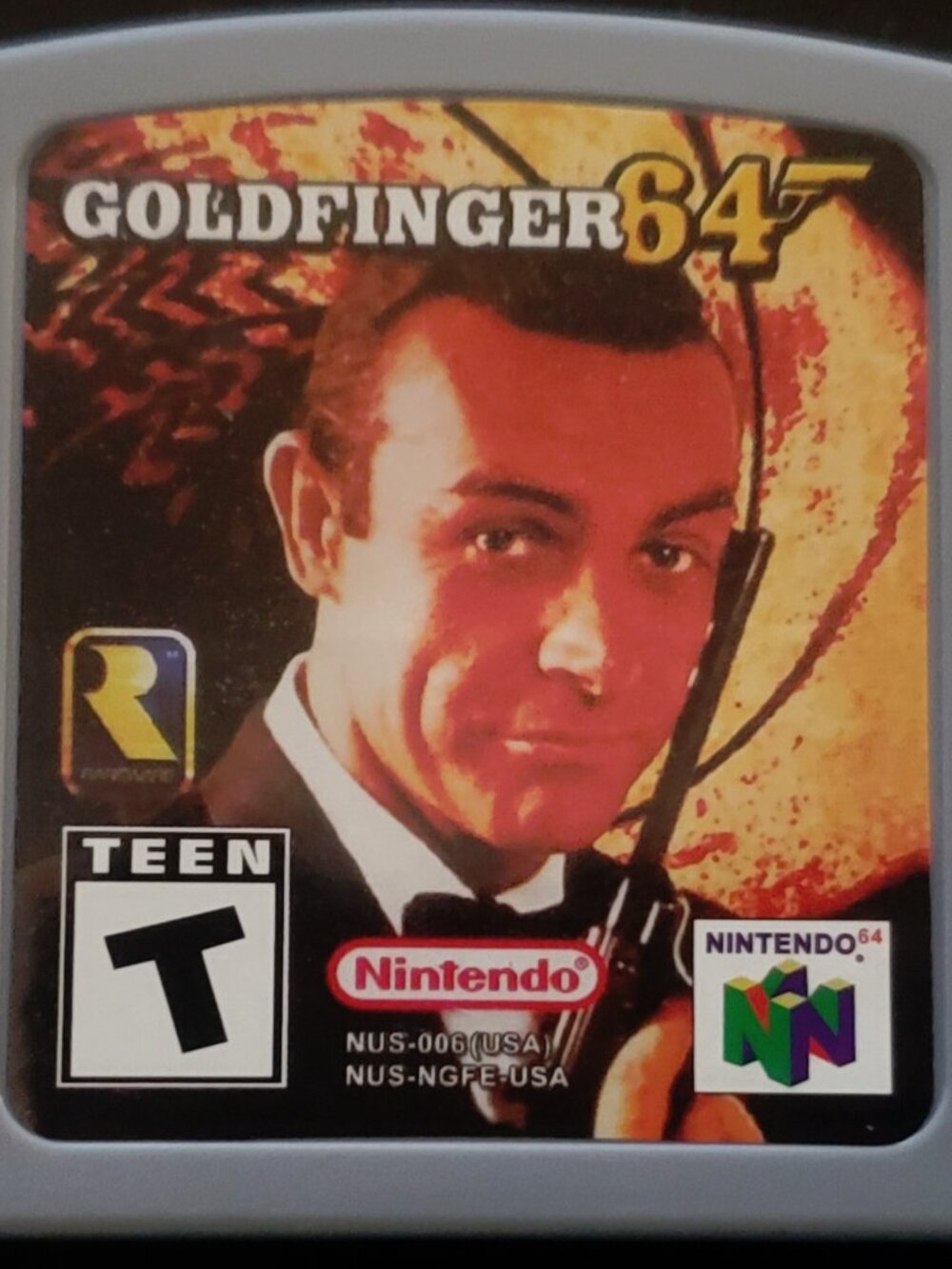 Goldfinger 007 Video Game Nintendo 64 N64